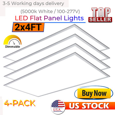 4x2FT 75WATT LED Panel Light LED Drop Ceiling LED Panel Recessed Light 5000K