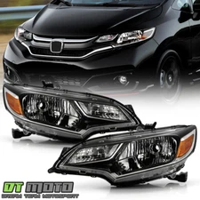 For 2018-2020 Honda Fit Factory Headlights Headlamps Pair Replacement Left+Right