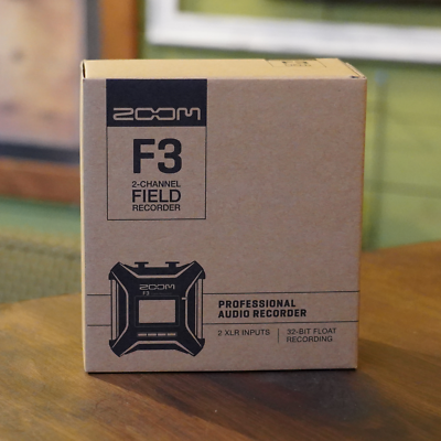 ZOOM F3 Field Recorder 2 Channel Input 32-bit Float Recording Dual AD Converter | UK ZOOM F3 Field Recorder 2 Channel Input 32-bit Float Recording Dual AD Converter | UK