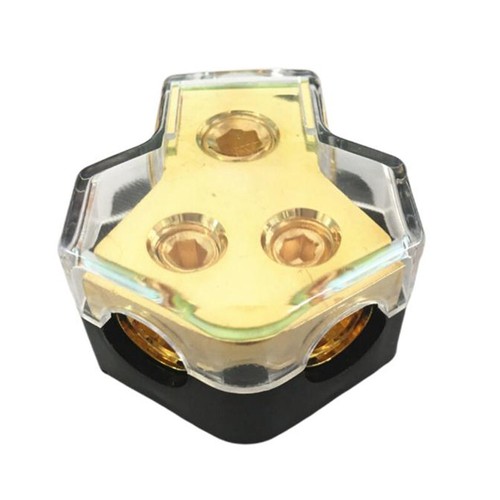 2 Way Power Distribution Block Power/Ground Splitter 0/4gauge AWG For Car Au;m' - Picture 7 of 9
