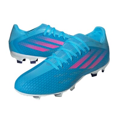 Adidas X Speedflow.3 FG Soccer Cleats Blue Men's GW7483 Sz 13 US