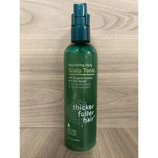 Thicker Fuller Hair Nourishing Daily Scalp Tonic Thinning Hair Vegan 4oz