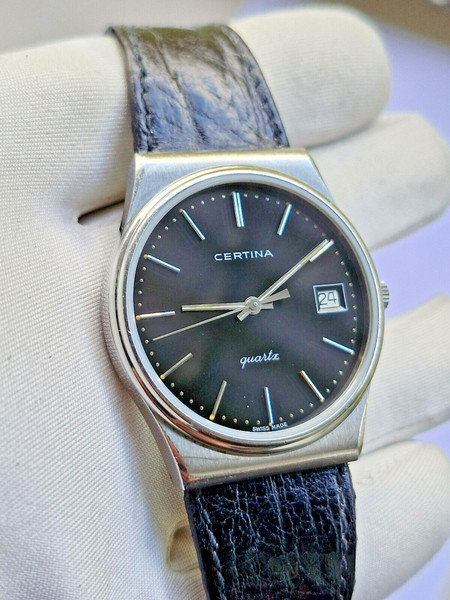 Vintage CERTINA Newport quartz stainless steel watch