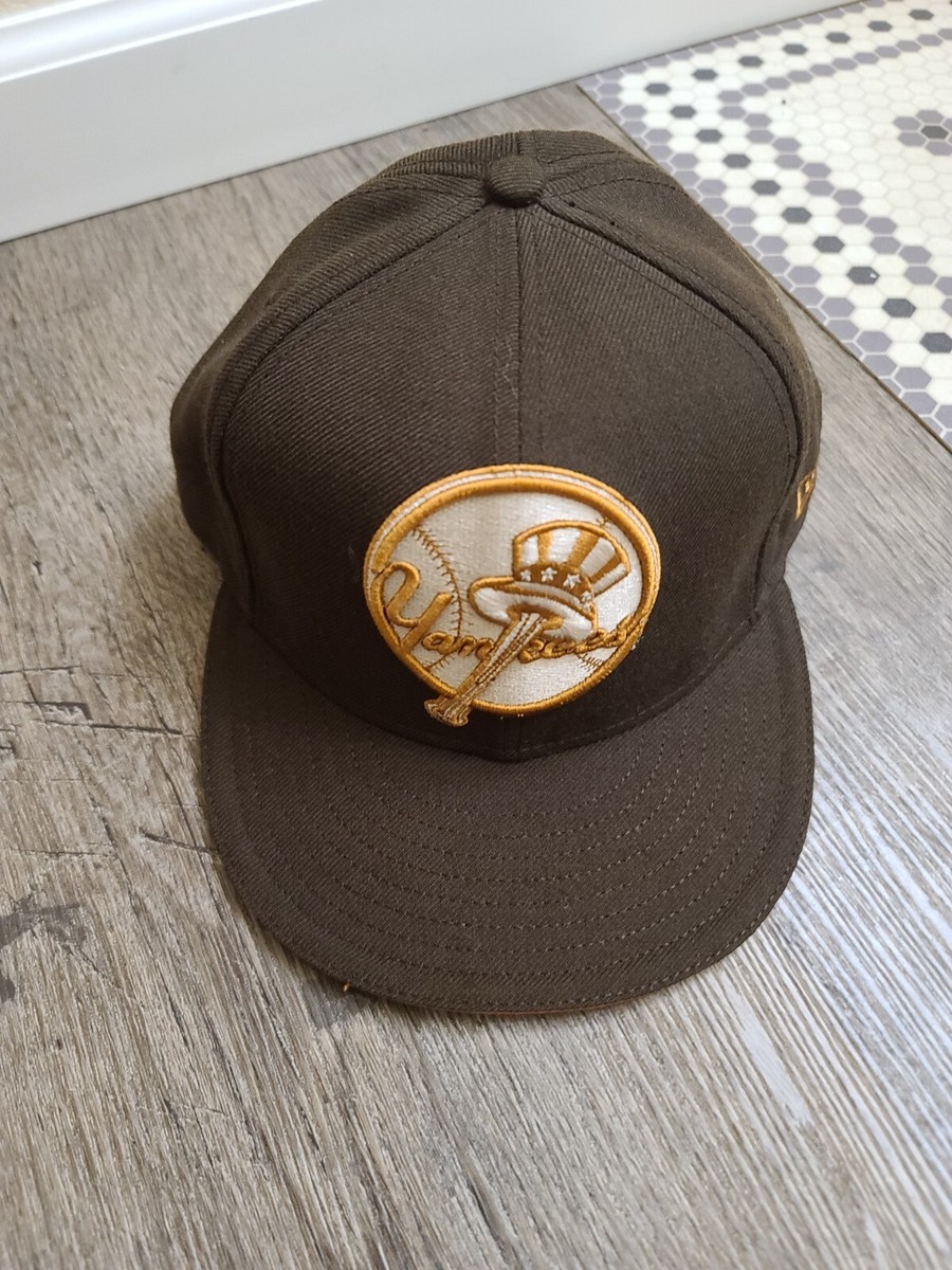 New Era 59/fifty York Yankees NY MLB Brown Autumn Classic Colors
