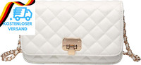 Damen Leder Schultertasche Mode Clutch Handtasche Gesteppt Designer Crossbody Ta