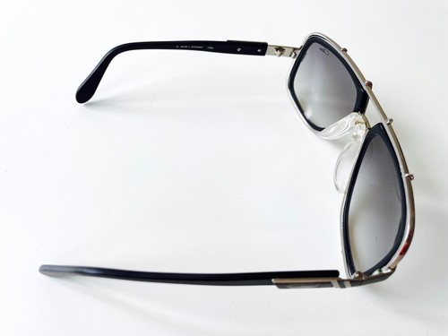 CAZAL 656 col 11 matte black sunglasses Germany HipHop BBoy Legends 642 vintage - 第 7/16 張圖片