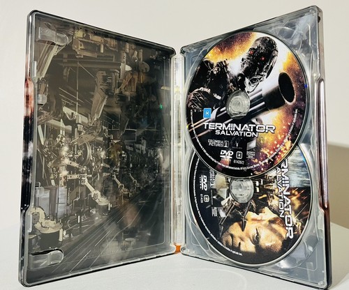 Terminator Salvation DVD 2 Discs Limited Edition Steelbook Region 4 Collectors - Picture 5 of 5