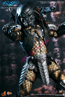 HOT TOYS AVP ケルティックプレデター MMS221 HOT TOYS MMS221 Alien vs. Predator 1/6 Celtic Predator Action