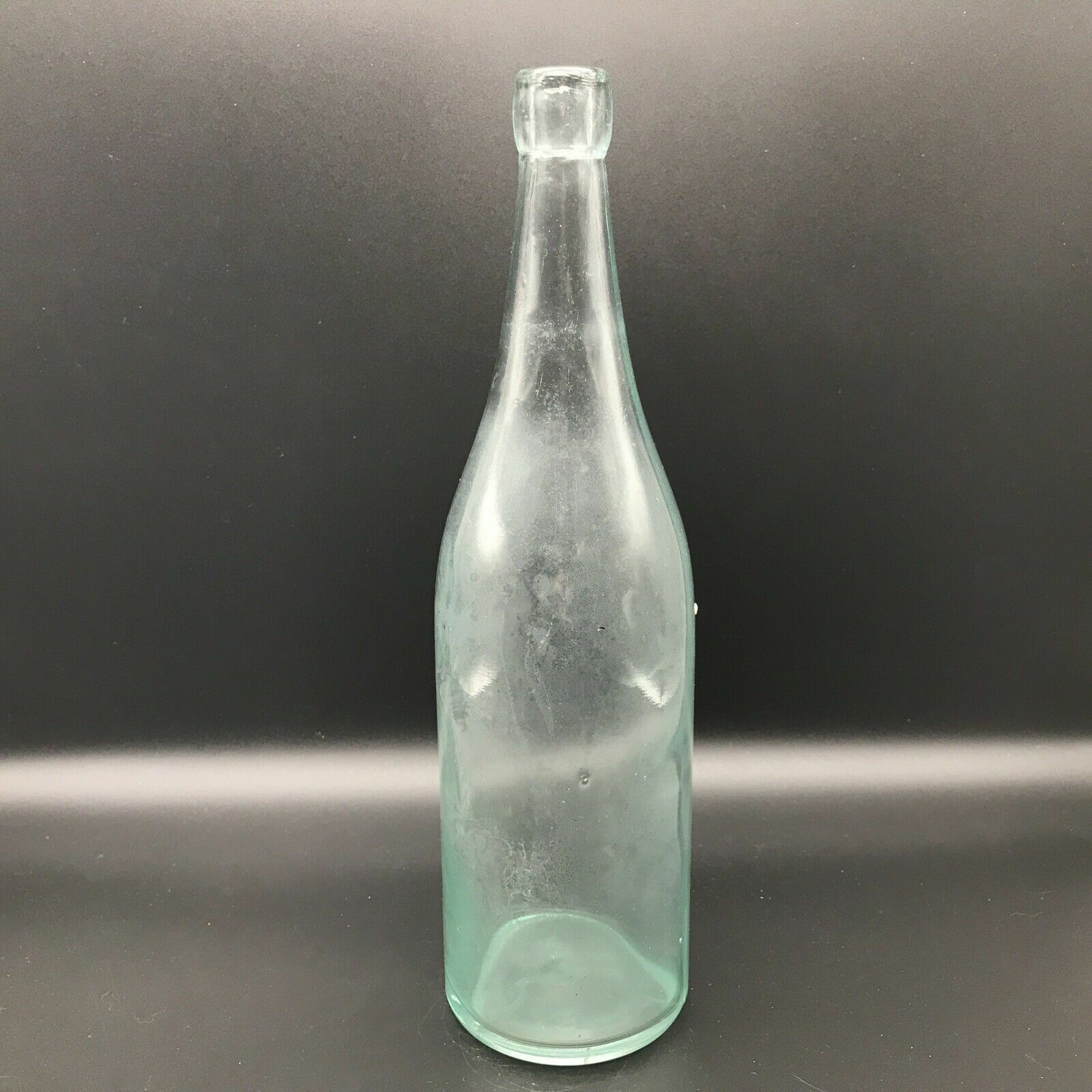 ANTIQUE PLUTO PHYSIC MINERAL WATER LAXATIVE Aqua Applied Cork Blob Top Bottle eBay