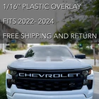 Overlay Grill Letters 2022 2023 2024 2025 Silverado White NOT VINYL