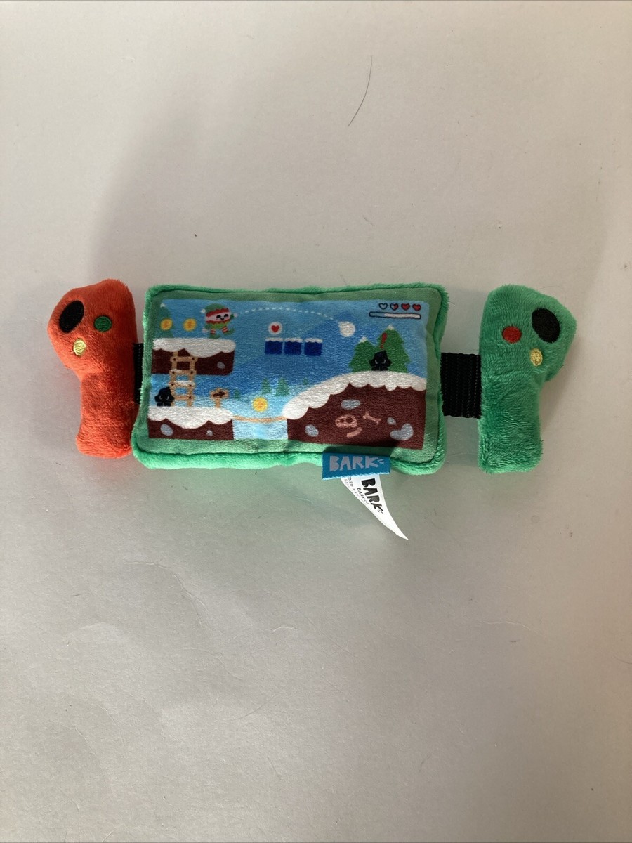 Bark Box Switch Nintendo Video Game Plush Squeak Dog Toy