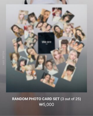 I-DLE WE ARE POP-UP LINE FRIEND MD MERCH PHOTOCARD OFFICIAL IDLE
