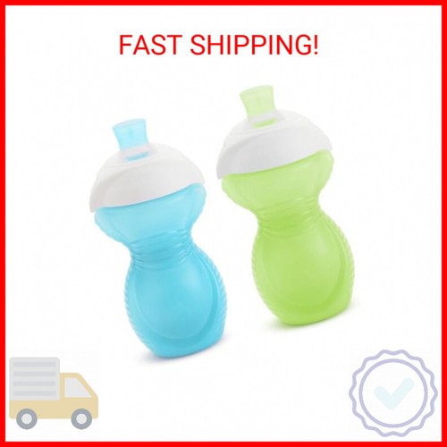 Munchkin® Click Lock™ Bite Proof Sippy Cup, 9 Ounce,2 Count (Pack of 1), Plastic