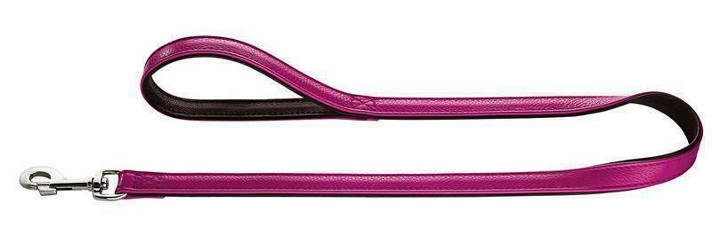 Laisse pour petit chien Hunter en cuir souple anti irritation