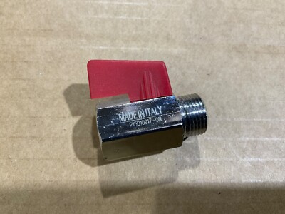 Kugelhahn 3/8 BSP Stecker Buchse Luftkompressor auf Schlauch Mini Ventil