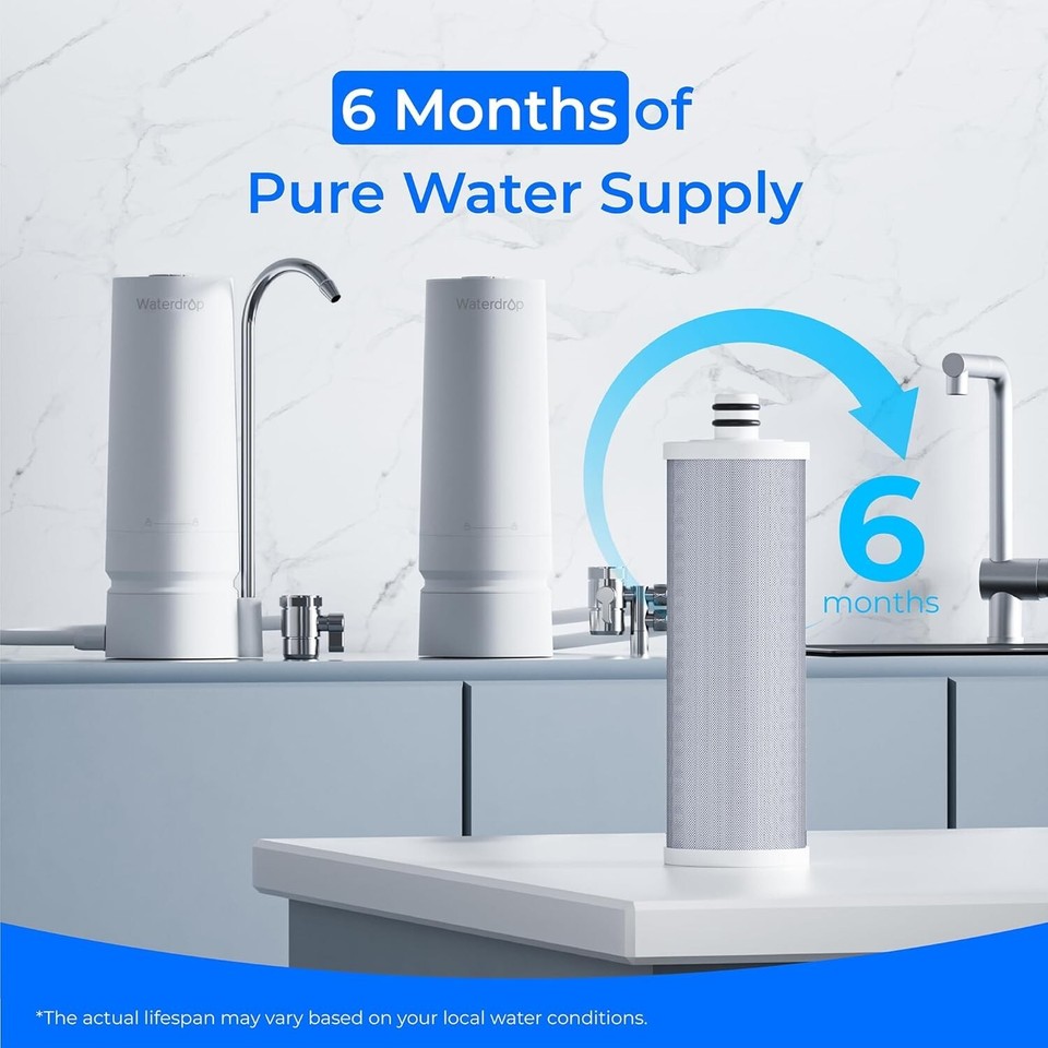 8x Waterfilter Vervangingsset voor Koffiezetapparaten | Verlengt de