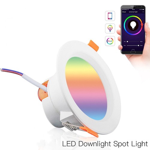 10W/15W Smart LED Downlight Recessed RGB CCT Dimmable APP Bluetooth Alexa Google - Picture 3 of 20