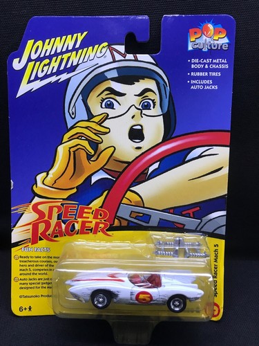 Johnny Lightning Speed Racer Mach 5 Diecast Collectable Scale 1:64