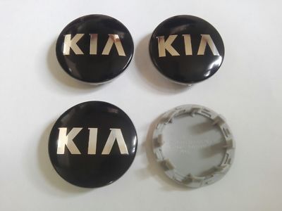 4 Tappi Coprimozzo KIA Picanto Rio Soul Venga Sportage Ceed Cerchi in Lega 59 mm
