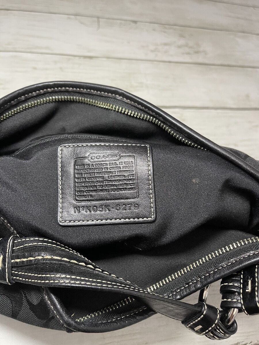 Coach Black Pleated Satchel Signature Intricate Hobo Coach Black Pleated Satchel Signature Intricate Hobo