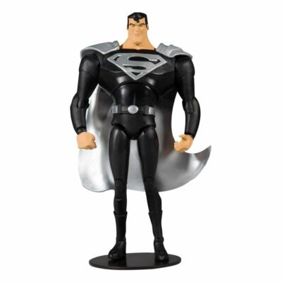 DC COMICS Multiverse Animated Series Superman Black Suit Variant Action Figure