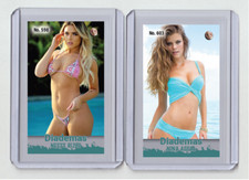 Nina Agdal rare MH Diademas #'d x/3 Tobacco card no. 603
