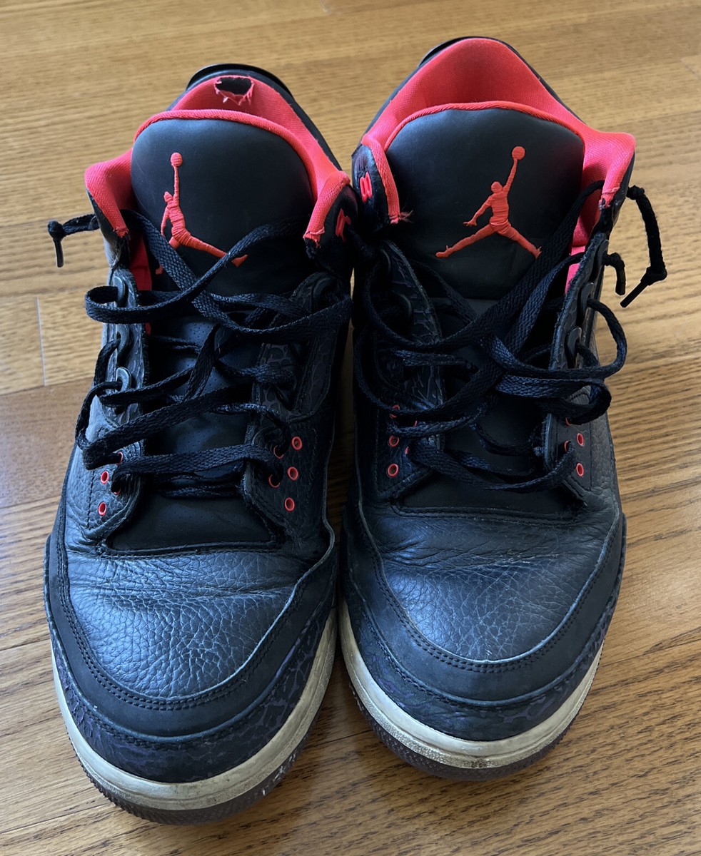 Nike Air Jordan 3 Retro Crimson 2013 136064-005 Jumpman  display picture 3