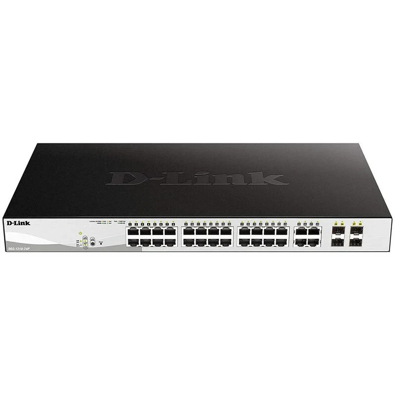 Commutateur Ethernet D-Link DGS-1210-24P switch switch réseau L2 PoE 24 ports