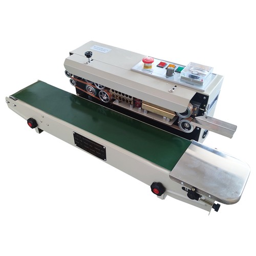 Auto Sealing Machine Continuous Plastic Poly Bag Sealer Horizontal PVC Membrane - Bild 2 von 12