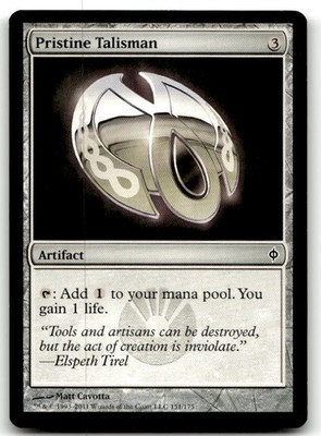Pristine Talisman 151 Magic The Gathering- New Phyrexia