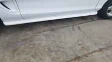 94 Ford Mustang Svt Cobra Rocker Panel Molding Side Skirt Right Passenger White 94 Ford Mustang Svt Cobra Rocker Panel Molding Side Skirt Right Passenger White