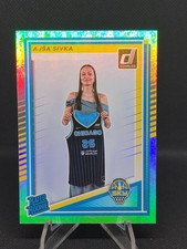 2025 Panini Donruss WNBA - Rated Rookie Ajsa Sivka #93 Holo (RC)