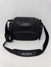 Sony Camcorder Camera Carrying Case Bag with Shoulder Strap   Black