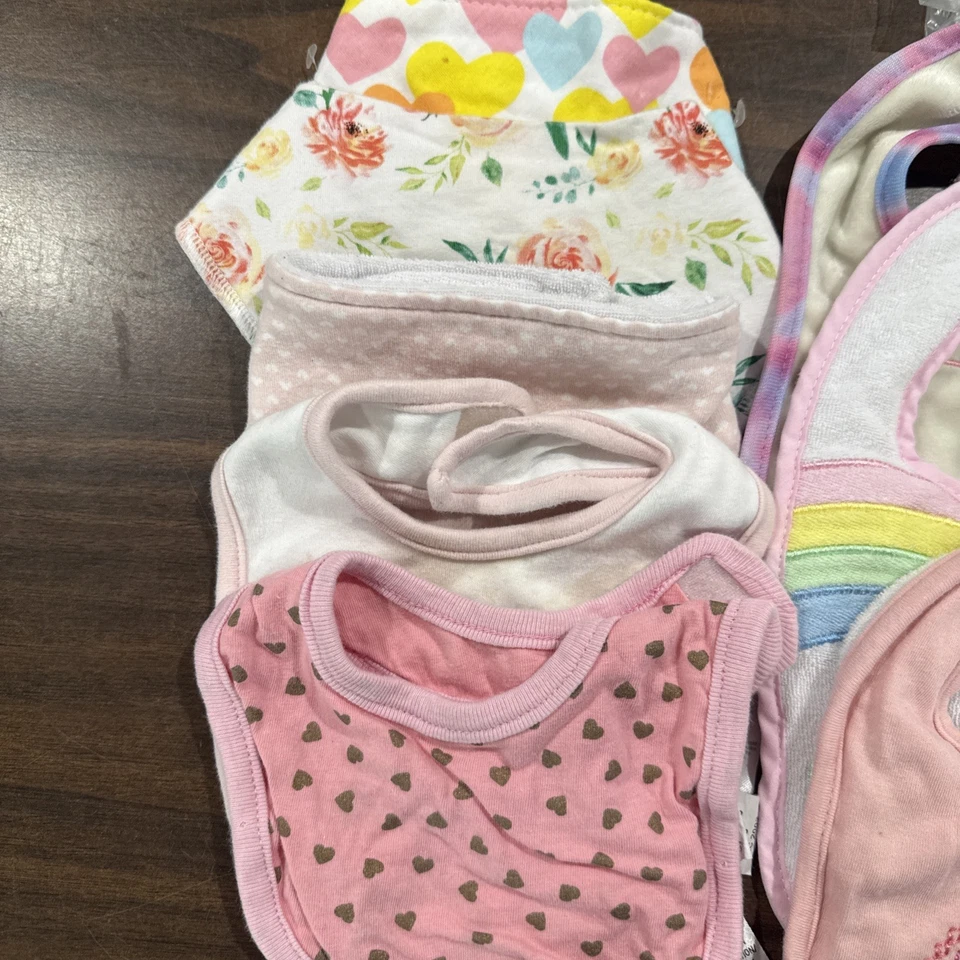 Лот из 18 различных детских нагрудников Burp Cloths - Изображение 2 из 4