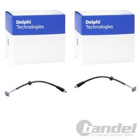 2X Delphi Bremsschlauch 412Mm Vorne Passend FüR Chevrolet Cruze Orlando Volt OPE