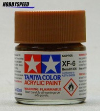TAMIYA XF-6 ACRYLIC PAINT COPPER 23ml bottle model scenery color TAM81306 NEW