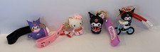 Hello Kitty Keychain with Bracelet -- Lot of 4, New Kuromi