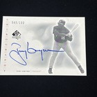 2001 SP Authentic Chirography Update Silver /100 Tony Gwynn Auto Signed Padres