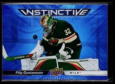 2023-24 Upper Deck #IN-6 Filip Gustavsson Instinctive