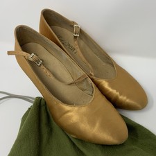 Ray Rose Nimbus US Size 7.5Ballroom Latin Dance Heels 3" Flared Heel Flesh Satin