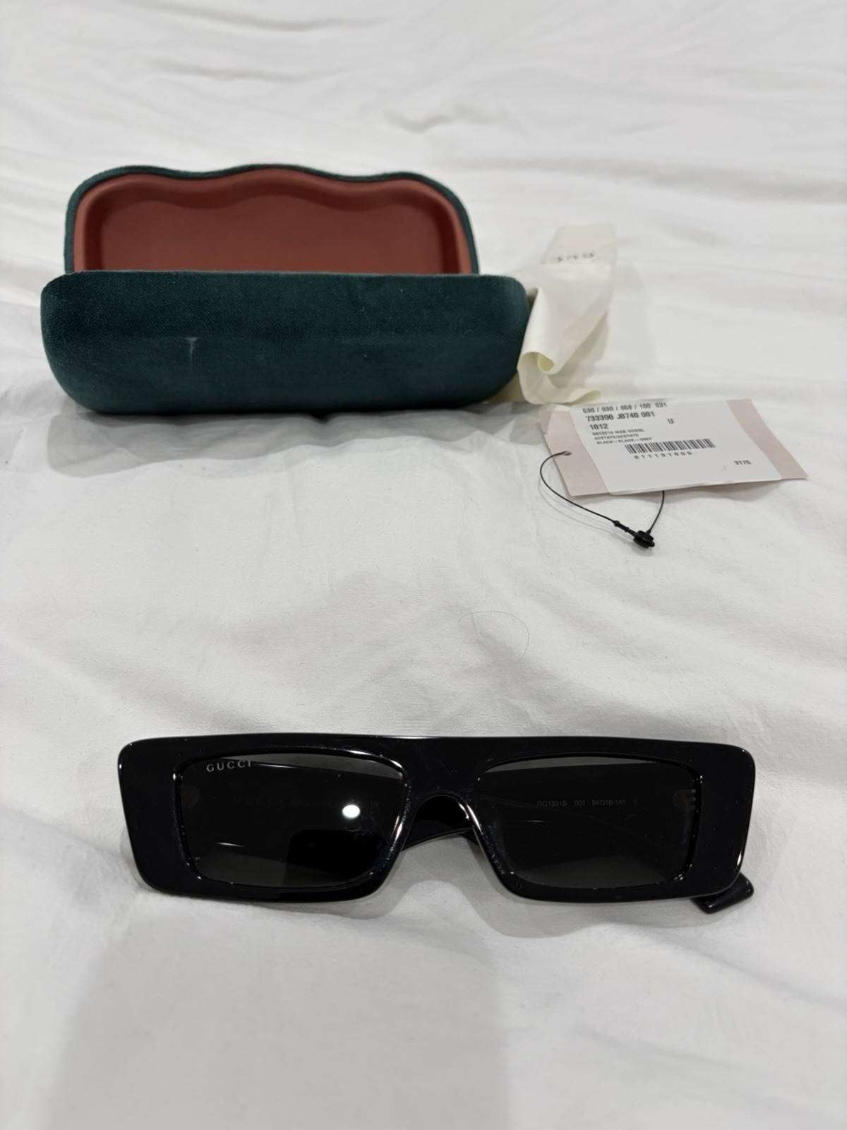 Gucci Rectangular Acetate Sunglasses - image 8