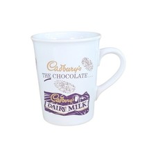 Cadbury's Dairy Milk Mug White Vintage - Made in England