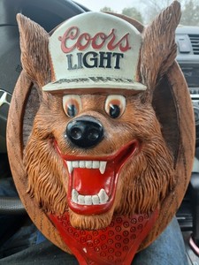 Beer Wolf Sign | eBay