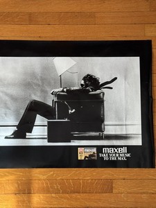 Blown Away Poster | eBay 79年 Steve Steigman Blown Awayポスター Maxell