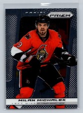 2013-14 Panini Prizm #74 Milan Michalek Ottawa Senators