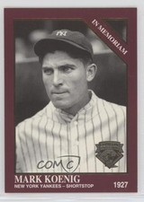 1994 The Sporting News Conlon Collection Burgundy Mark Koenig #1121 7v7