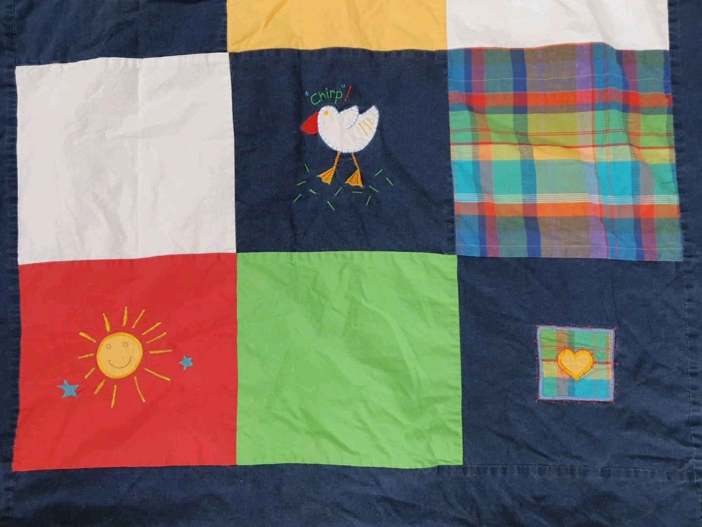 Trapunta lettino bambino Mothercare patchwork foto 6