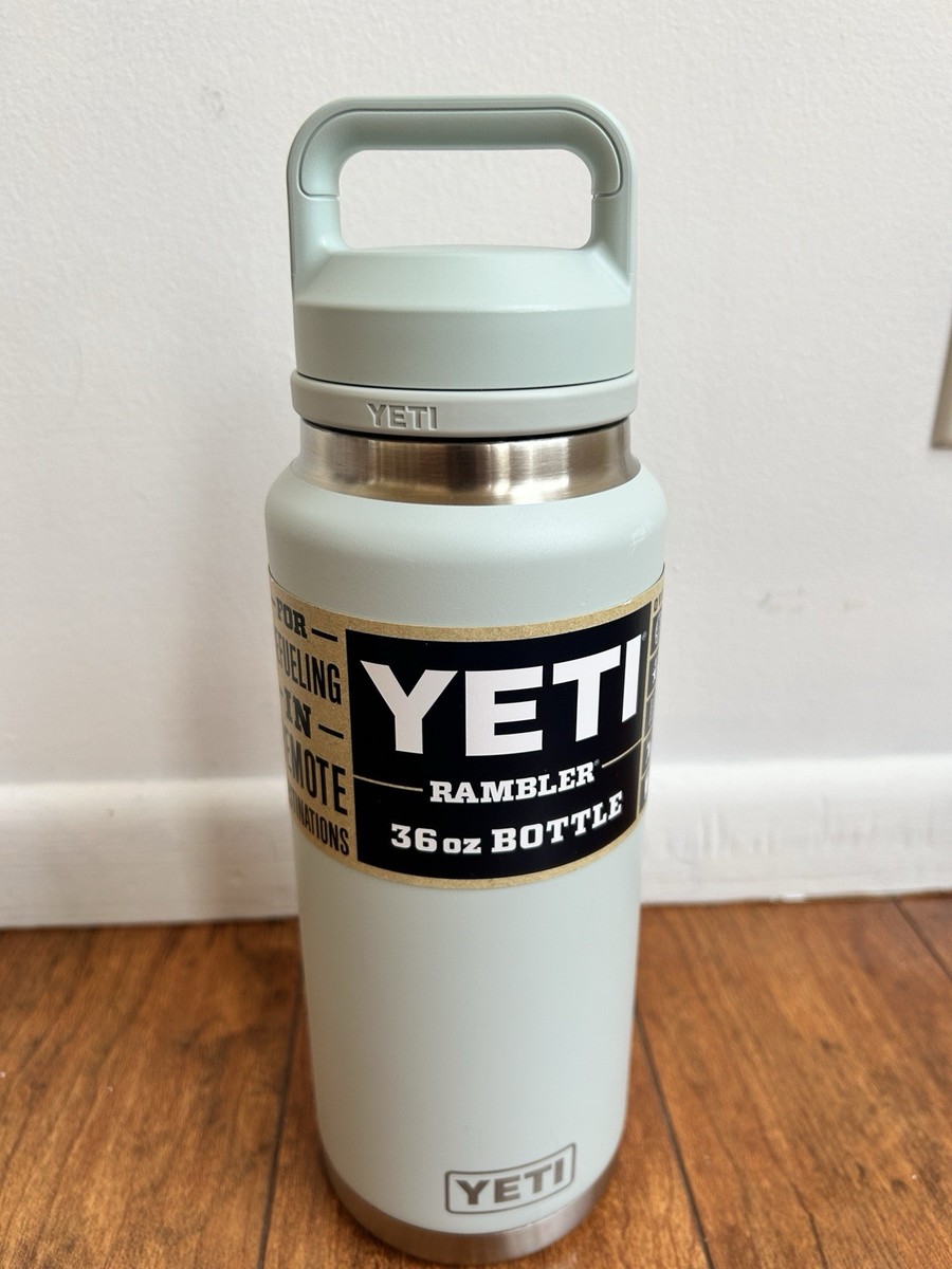 YETI Rambler 36 oz Bottle ベージュ YETI Rambler 36 oz Bottle with Chug Cap Ridgeline- New Minor