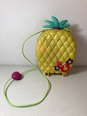 Mattel - Polly Pocket - 8 x5  Tropicool Pineapple Purse *PURSE ONLY*