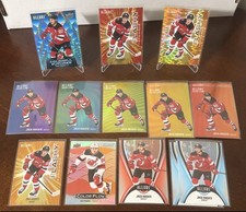 2024-26 UD Allure Jack Hughes Inserts Lot (15) /Parallels/Serial #’d /50 /299